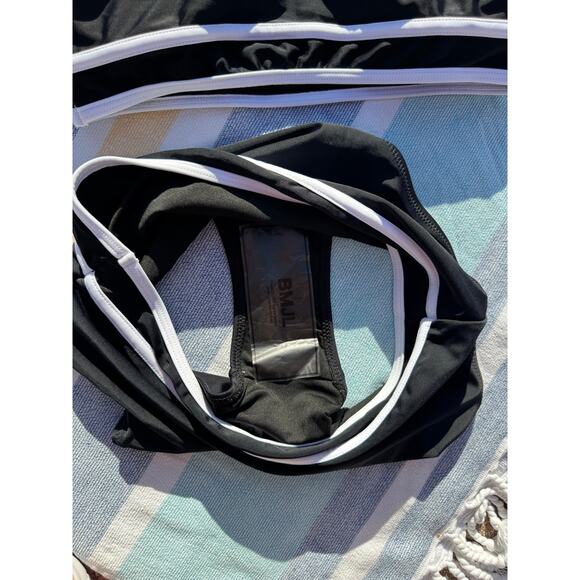 NWT, BMJL, Women, Bikini Set, Black and White, Sz M - Picture 8 of 9